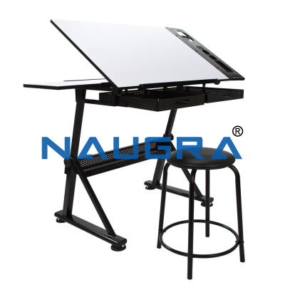 DRAFTING TABLE AND CHAIR SET