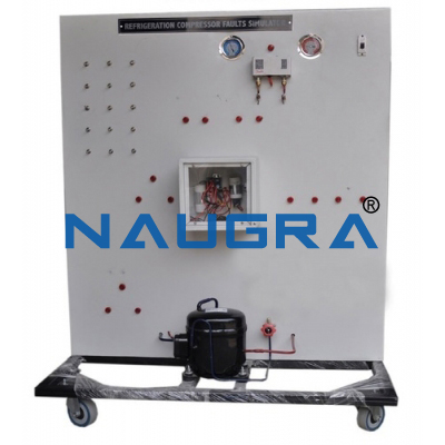 One Evaporator And An Open Type Compressor With Fault Simulation