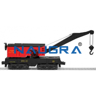 Diesel Electric Rail Crane/ Track/ Rail Car With Rail Crane.