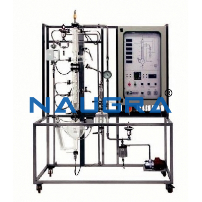 Continuous Distillation Pilot Plant With Data Acquisition