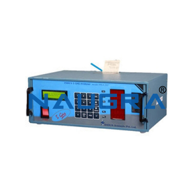 5 Gas Exhaust Gas Analyzer