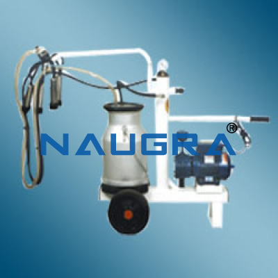 Milking Machine with Single cluster