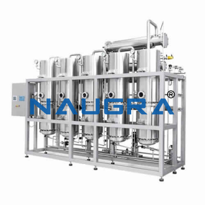 Single Effect Falling Film Evaporation Pilot Plant