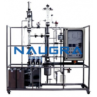 Manual Liquid-Liquid Extraction Pilot Plant With Rotating Disc Column