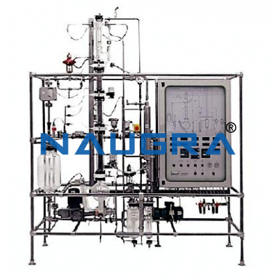 Automated Combined Extraction And Distillation Pilot Plant