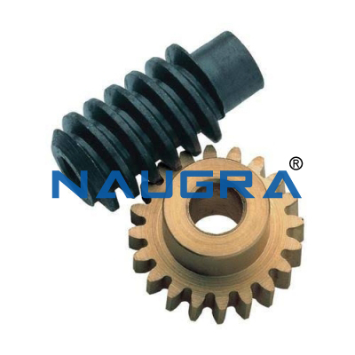 Spur Wheel Worm Gear Mechanism