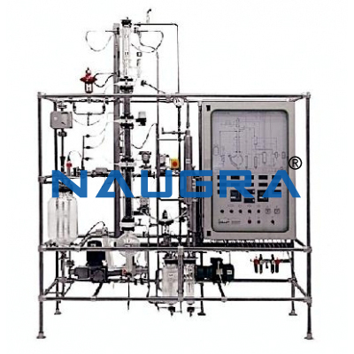 Manual Combined Extraction And Distillation Pilot Plant