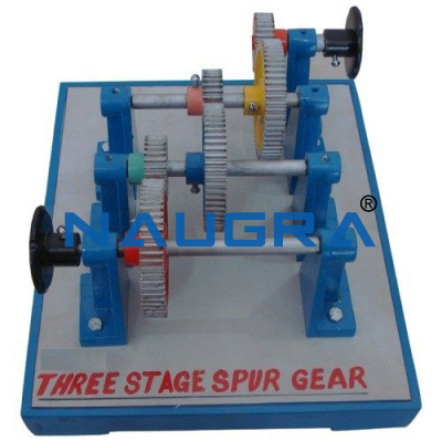 Cutaway Model Two-Stage Spur Gear