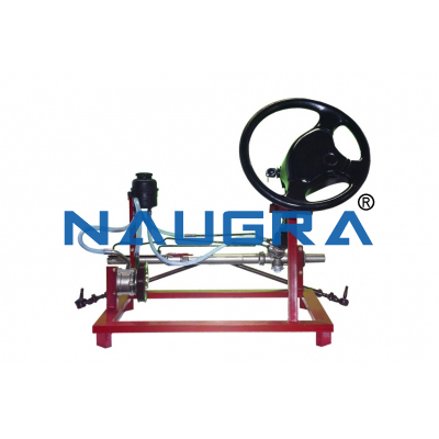 Power steering system (cut model)